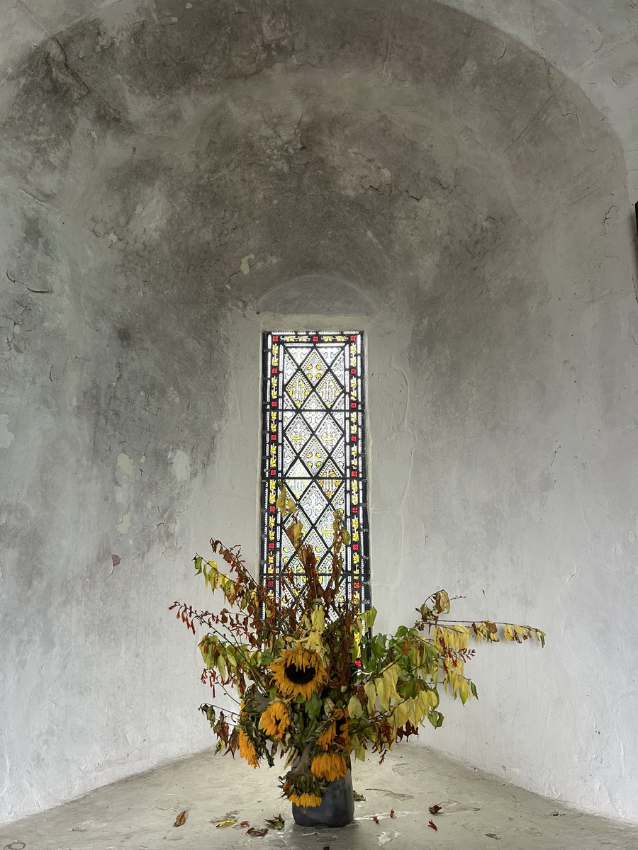 Found this in an abandoned church. Do you think it looks happy or sad?
