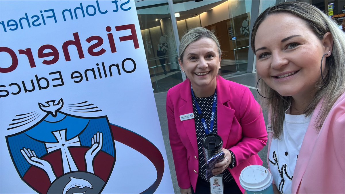 AngeDoherty's tweet photo. Looking forward to today’s #MircosoftEduMeet! Welcome to everyone attending in person and online. #FisherONE @Microsoft @FisherONEOnlineEducation https://t.co/8TyKAOQmWD