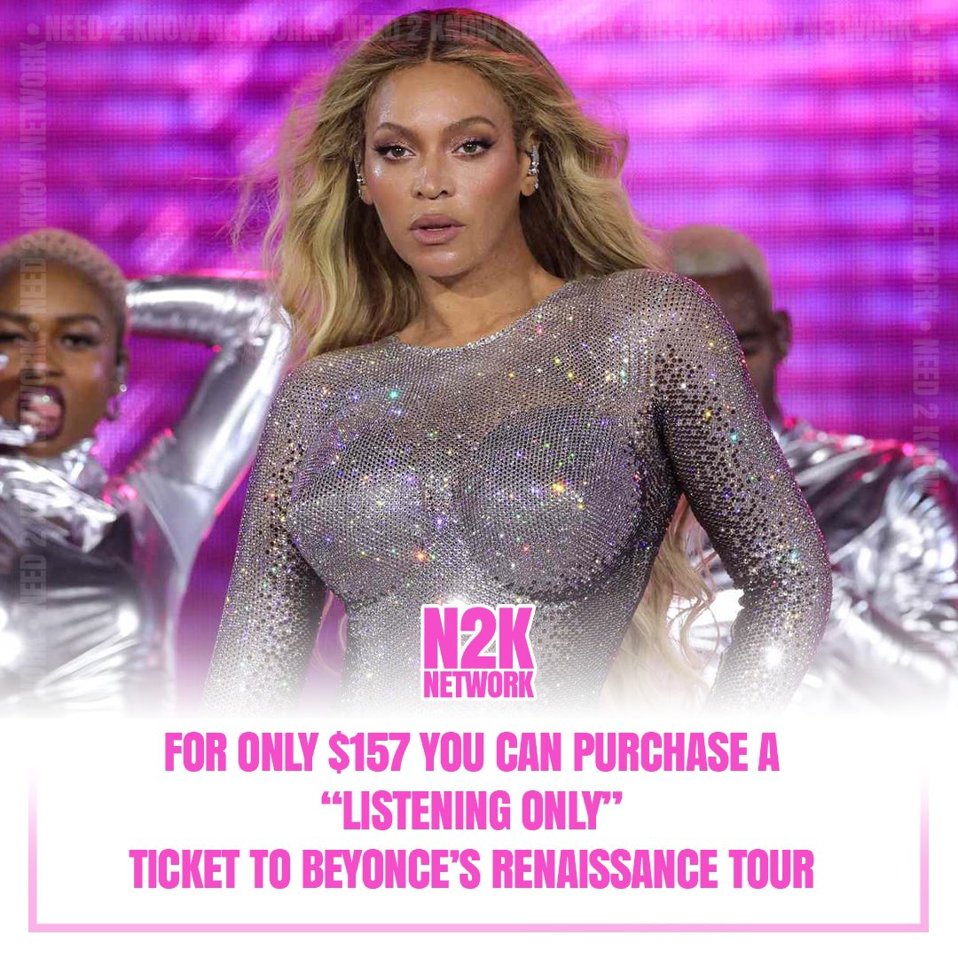 Need2KnowNET's tweet photo. #iNeed2Know #BeyHive would you pay $157 to KINDA see the show? https://t.co/ZChR08wNVx