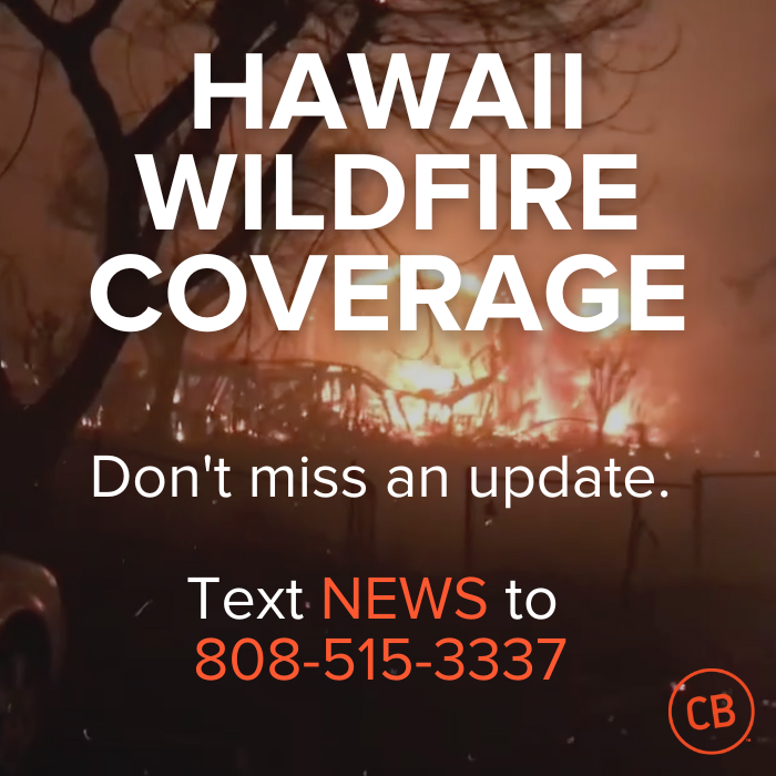 Text NEWS to 808-515-3337 for key updates on Hawaii wildfires and more. Stay informed, even if you lose internet. #HInews #HIfires #HIwx