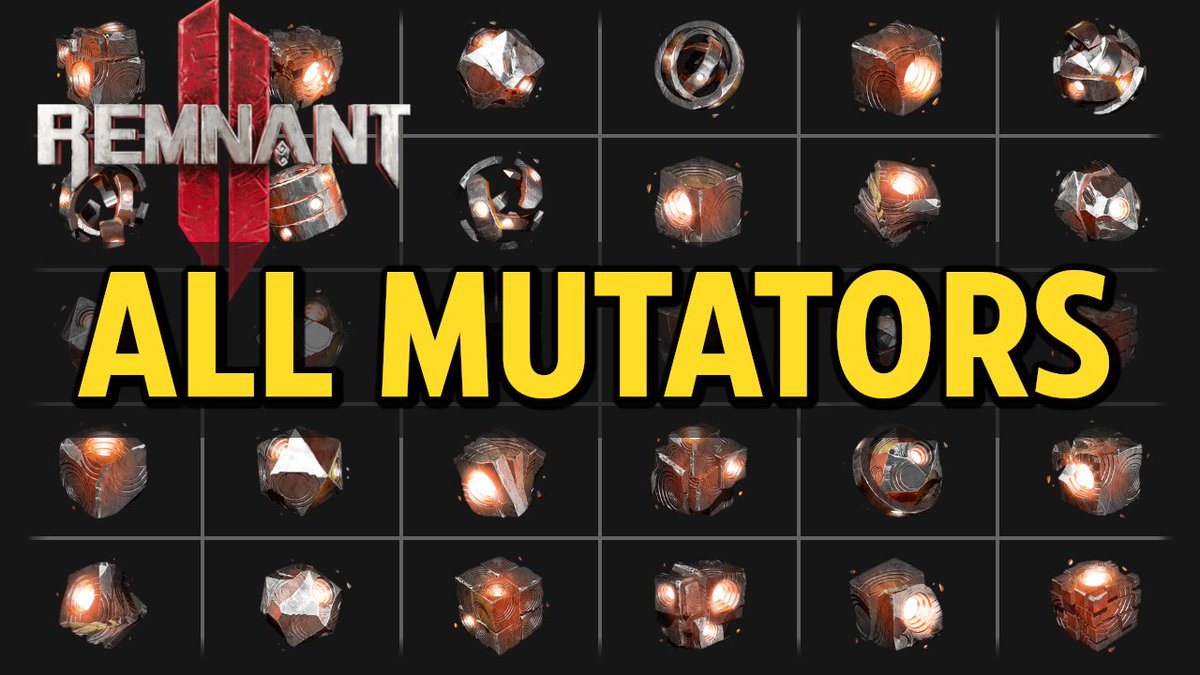 Warby_YT's tweet image. #Remnant2 #Mutator 
✅ ALL 30 Mutators &amp;amp; How to Get Them! (All Mutators)

🔴 Watch here: tinyurl.com/2psd7dpc