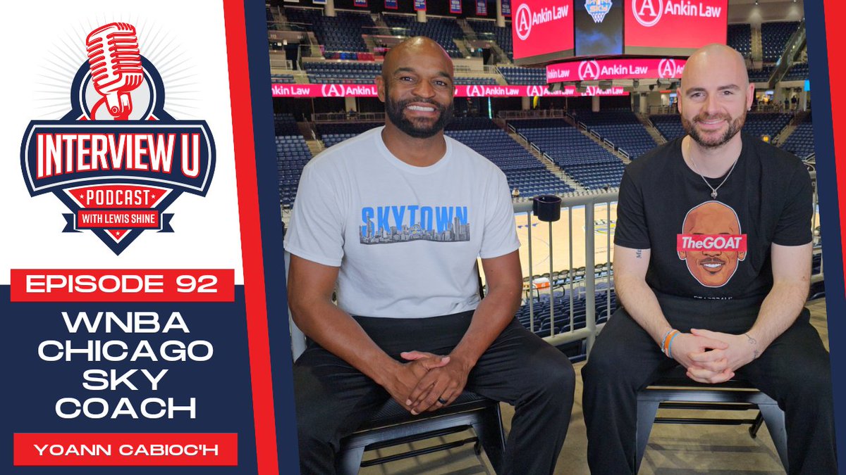 Episode 92 - Join us for another <a href="/InterviewUPod/">The InterviewU Podcast</a> episode as Host <a href="/LewisShine/">Lewis Shine</a> talks w/ <a href="/WNBA/">WNBA</a>'s <a href="/ChicagoSky/">Chicago Sky</a> &amp; <a href="/ASVEL_Feminin/">LDLC ASVEL Féminin</a> Assistant Coach Yoann Cabioc'h (<a href="/Y_Cab_4/">Yoann Cabioc'h (Γιοάν Καμπιός)</a>)! 

WATCH: youtu.be/liCUdEpc5y0