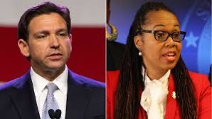 Oren_Jacobson's tweet photo. Governor @RonDeSantis is once again acting like an authoritarian dictator & attacking democracy.

Despite being duly elected by the voters, he’s trying to remove @MoniqueHWorrell from office, the only Black woman serving as a State Attorney in Florida.

Fascists gonna fascist. 

This is a political hit job and a power grab.

But if I know the people of Florida, they’re gonna fight back!