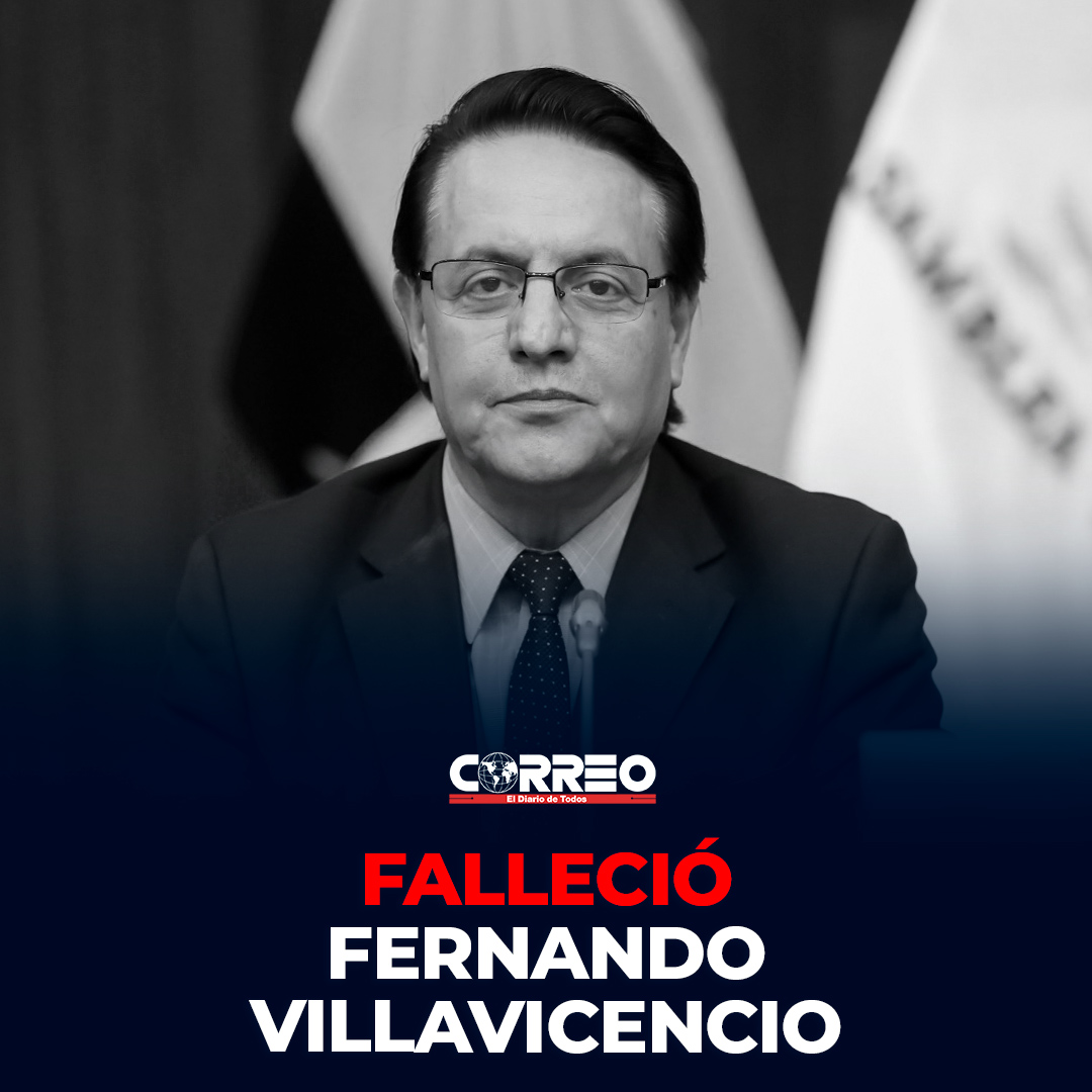 diariocorreoec's tweet photo. #Urgente Fernando Villavicencio falleció luego de sufrir un atentado armado durante un mitin político en el norte de Quito.

Información en desarrollo... https://t.co/OPe0EnkSbN