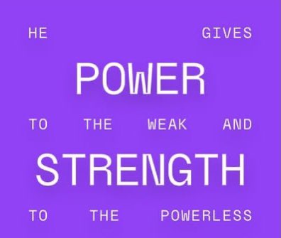PhilHenryPG's tweet photo. God gives POWER to the weak and STRENGTH to the powerless.
How do you get it?
“They that WAIT upon the Lord (learn His Word and seek after Him) will renew their strength!”
#Isaiah 40:29-31
#strongintheLord
#gotstrength
https://t.co/R0F1GX7pGe https://t.co/9pjRzHGvJw