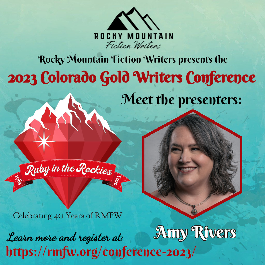 RMFWriters's tweet photo. Amy Rivers is an award-winning novelist, as well as the Director of Writing Heights Writers Association. She was named 2021 Indie Author of the Year by the Indie Author Project.
#IamRMFW #COGold #writersconference #writingcommunity @WritingRivers https://t.co/Nje07cuSIk