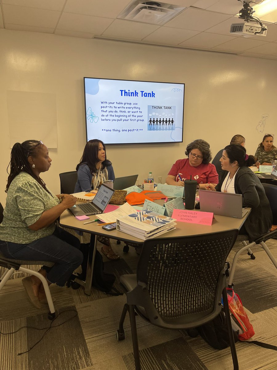 Welcome back to our amazing interventionists! Today we got to reimagine all the ways we will make an impact! #IISDReimagined <a href="/mtss_iisd/">MTSS_IISD</a> <a href="/IrvingISD/">Irving ISD</a>
