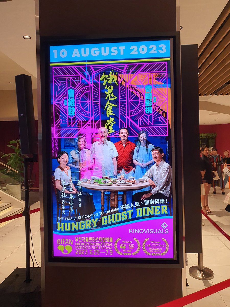 imokman's tweet photo. 1) Congrats to the cast & crew of #HungryGhostDinner. Caught the premier yesterday at @TGVCinemas at Pavillion Bukit Jalil and thoroughly enjoyed the experience. https://t.co/TqdeT9A3Gc