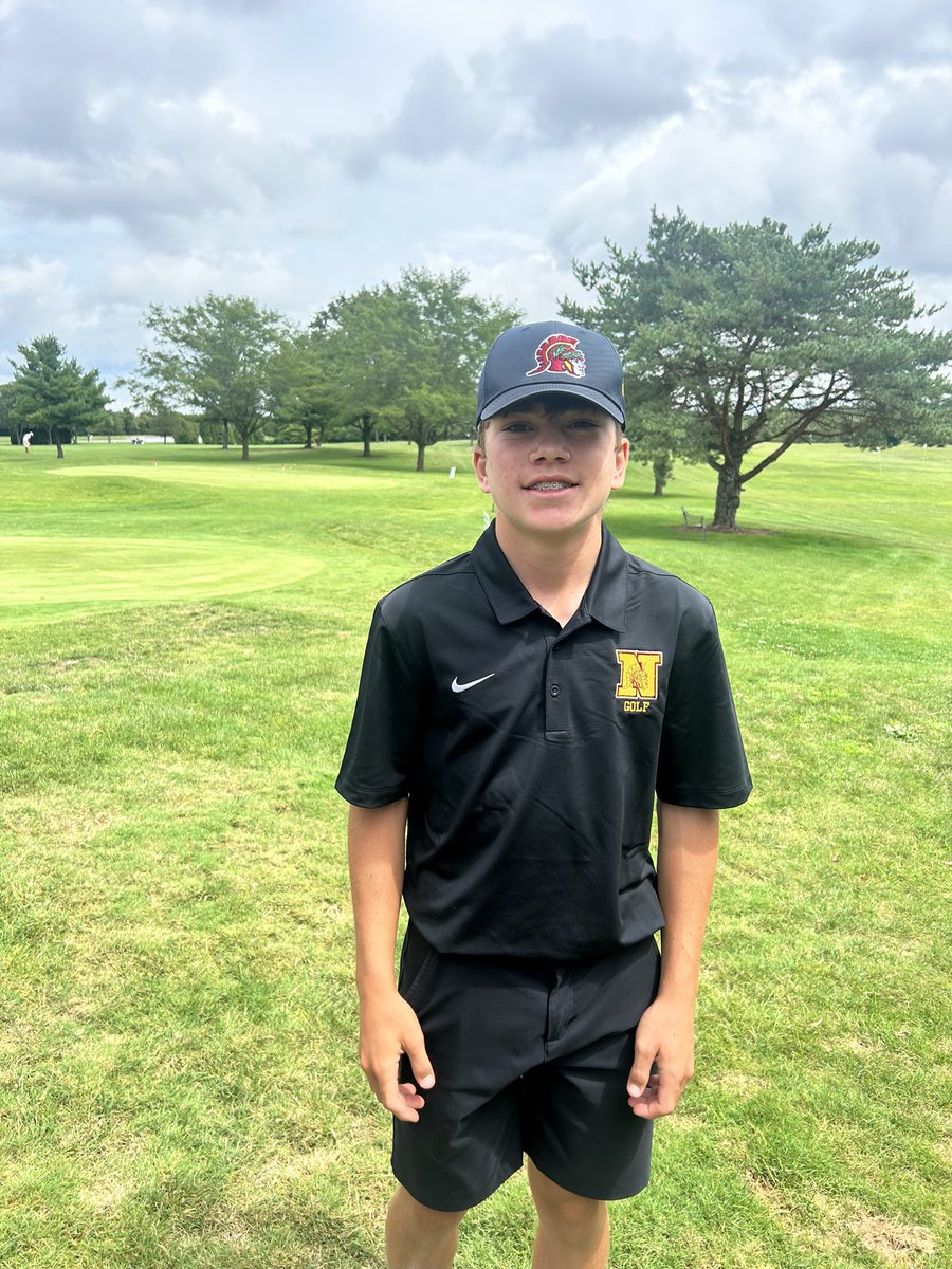 The Varsity team competed today  in the first OCC match of the season at Turnberry with a team score of 337. The Warriors were led by freshman Clark McGeorge with an 82.  Next up for the varsity will be an invitational at Vernon View on Saturday morning.