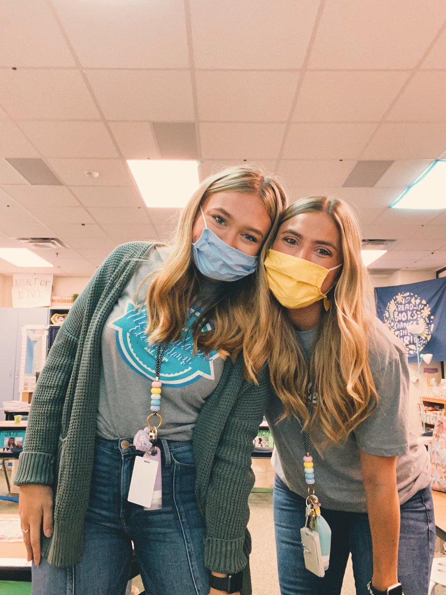 Working with my sister is something that I’ll always think is a dream come true. Never taking this time we get to share together at <a href="/McSpeddenES/">McSpeddenES</a> for granted!!! 🤍🤍🤍 Our 4th first day together🥹 <a href="/msdenardo2/">Tori DeNardo</a>