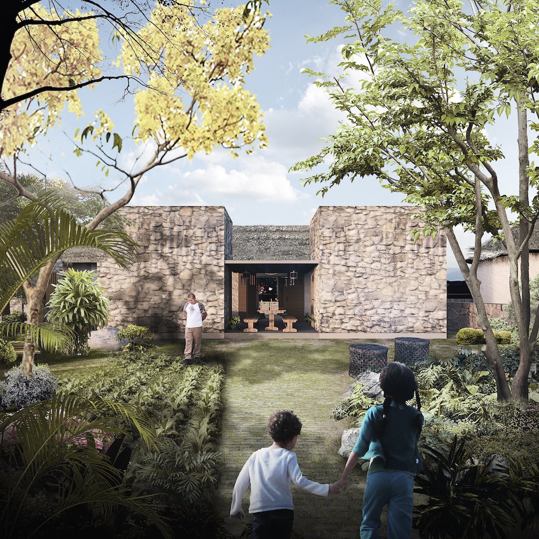 arq911's tweet photo. Conceptualizar la vivienda social en Yucatán más allá de la casa, y pensar en el solar como unidad productiva, social y territorial, puede contribuir a restituir y reimaginar el patrimonio cultural de un sitio. https://t.co/2EzZhztqTD