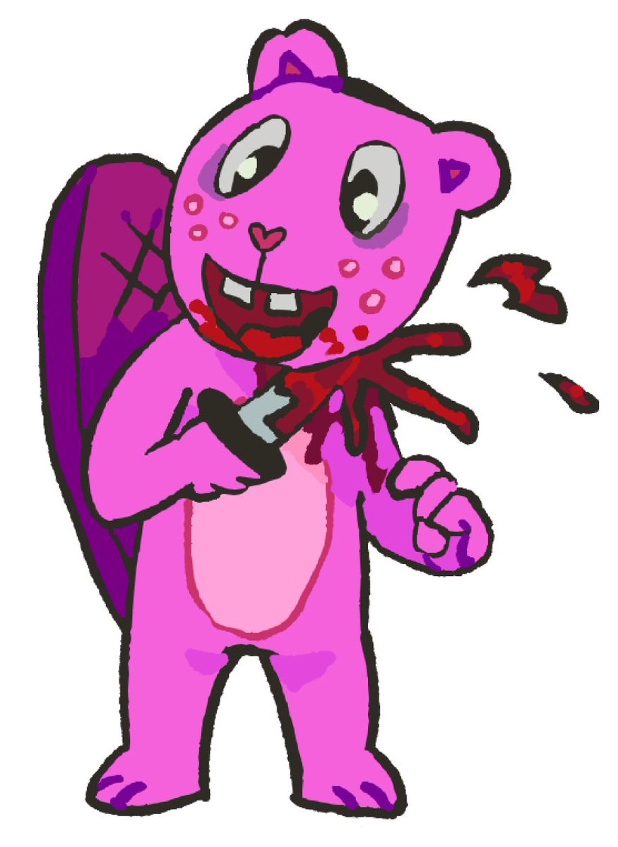 marshballs_'s tweet image. who wanna kill themselves right now #htf #happytreefriends
