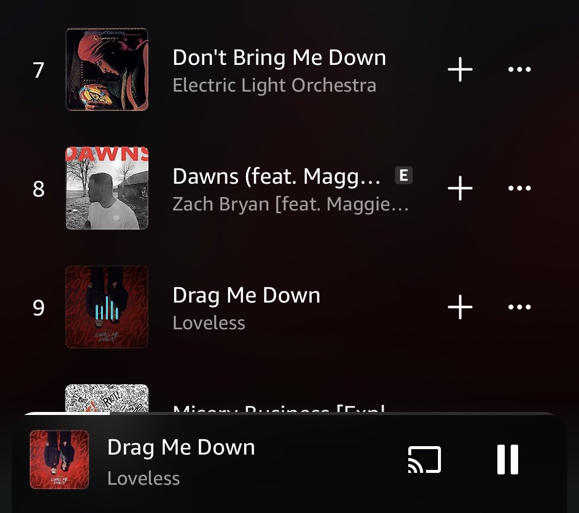 trvlstrj's tweet photo. @thisisloveless @juliancomeau @DJswampdaddy Look your #9 on Amazon Music Trending Songs!  I’m so proud. Love it! #dragmedown #loveless #thisisloveless #riserecords https://t.co/RGxFCBt8Ld