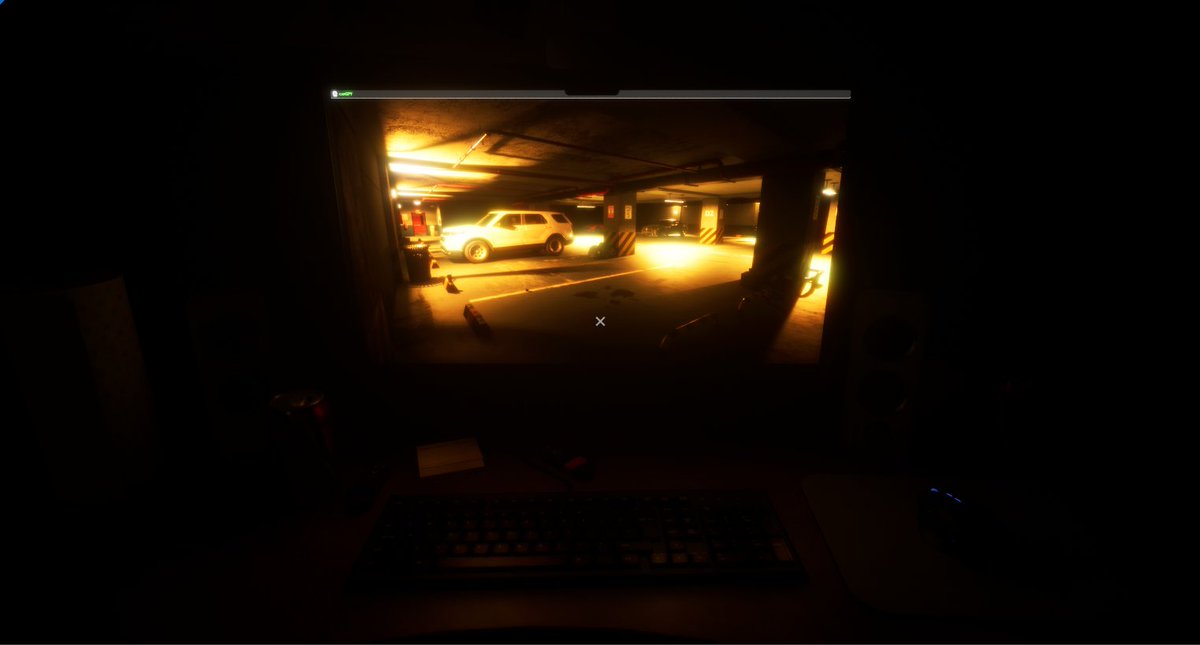 thewebpro's tweet photo. There is nothing suspicious going on in this parking garage.. right? https://t.co/G12VxclEk6