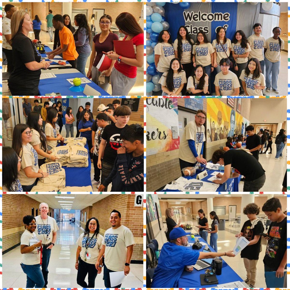 ChavezHS_HISD's tweet photo. Welcome 🤗 #Classof2027 to the lobo 🐺 family! #NewJourney https://t.co/KK9fQXsB8k