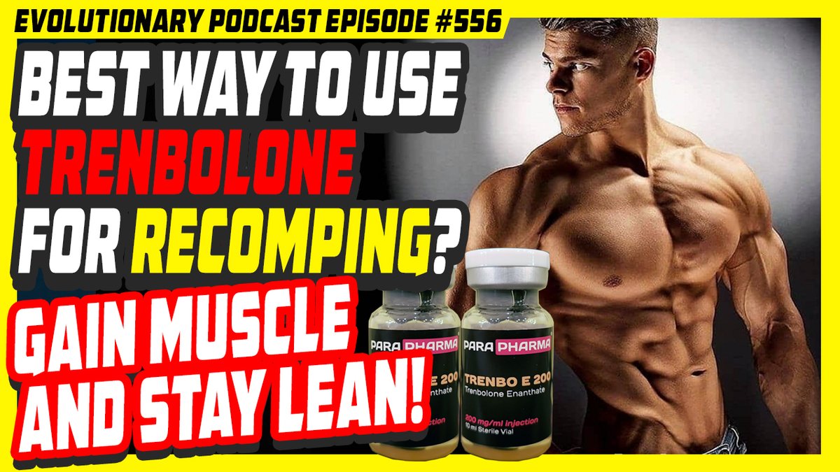 evolutionaryorg's tweet photo. https://t.co/T8y259arbG 556 – Best way to use Trenbolone for recomping? gain muscle and stay lean.

https://t.co/jigLohBoiU

https://t.co/uwK1wdr20M

https://t.co/WbxM7b0vA7

📷

#trenbolone #evolutionaryorg #podcast https://t.co/MvpYJBvM9K
