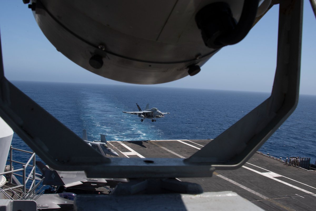 #ICYMI: @CVN70 conducted routine flight operations July 29, in the #FreeAndOpenIndoPacific.

@USPacificFleet assets routinely operate in #ThirdFleet to increase proficiency and maintain #Readiness to support #FriendsPartnersAllies across the region.

📸: MC3 Larissa T. Dougherty