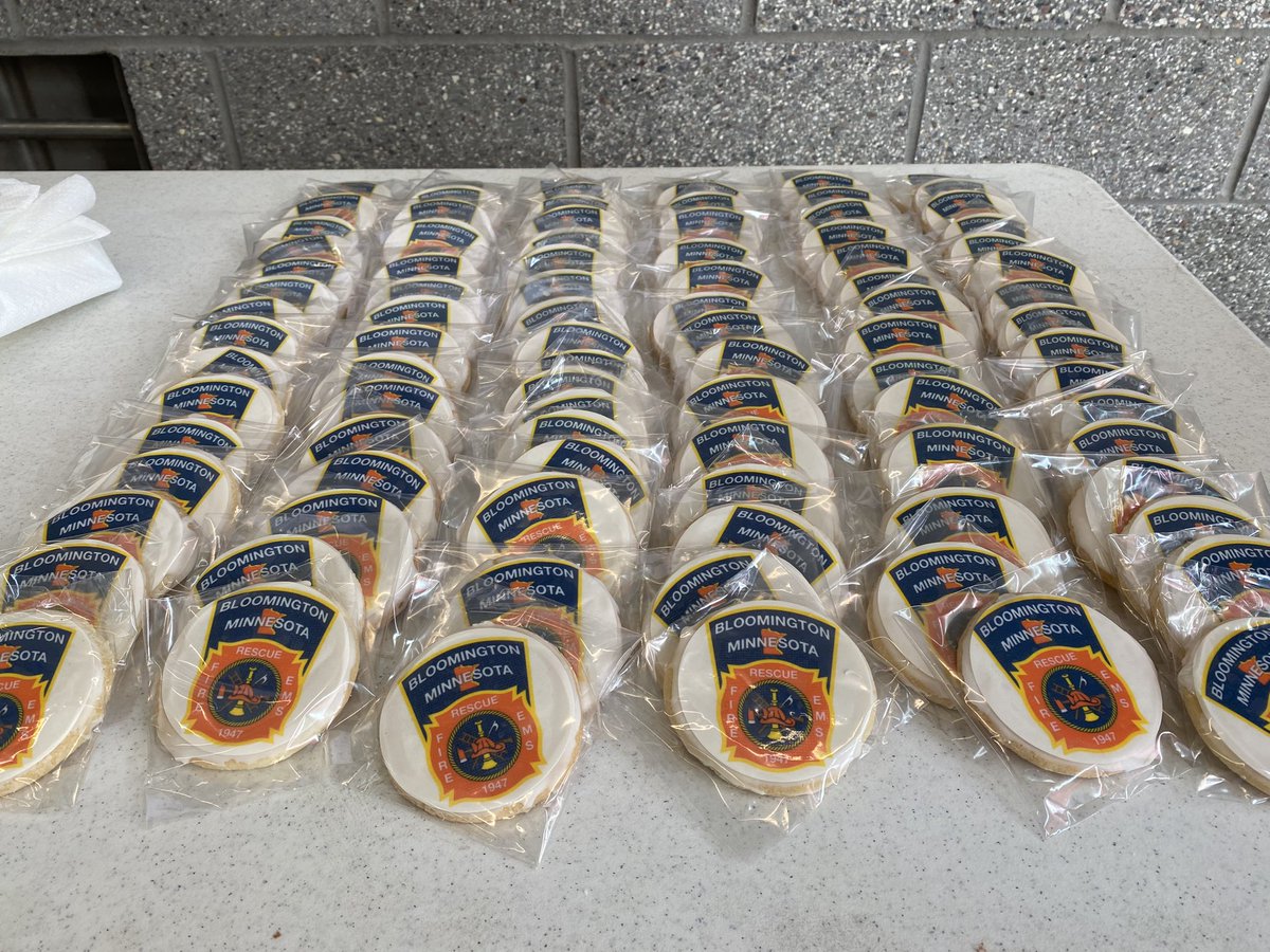 The ribbon has been cut and the flag is officially flying outside of  <a href="/bloomington_mn/">City of Bloomington</a>’s newest fire station. Congrats to Chief Ulie Seal, the command staff, and all members of the <a href="/BFD_MN/">Bloomington Fire</a> on the opening of our new Fire Station Number 4. Thanks for keeping Bloomington safe!