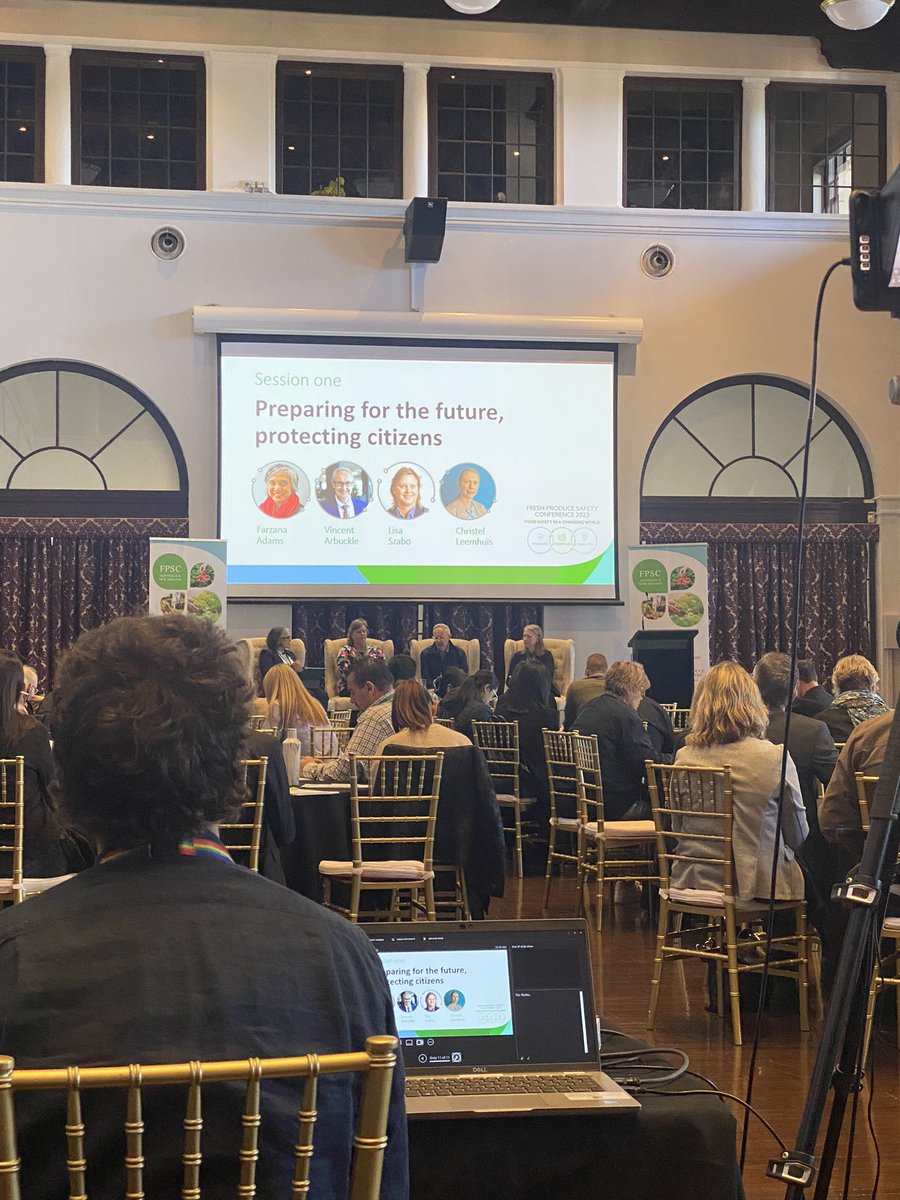 FPSC_ANZ's tweet photo. #FPSConference2023 has begun! Session 1 ‘Preparing for the Future, Protecting Citizens’ with #NZFS @FSANZnews @NSWFoodAuth https://t.co/PJmbQuzKx0