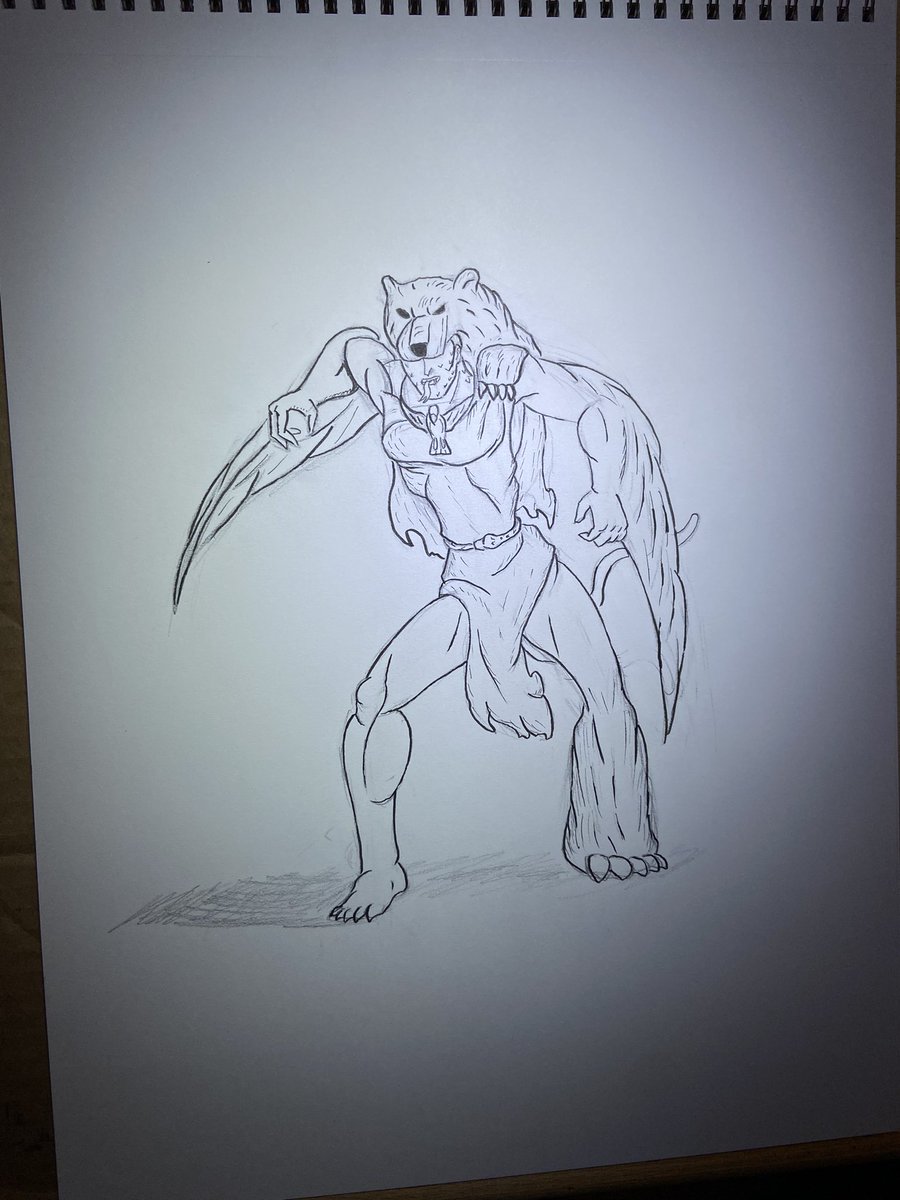 RevansSaber's tweet photo. @GeronimoDraws Here is my Kiddos prompt sketch WIP. #drawnimo https://t.co/loK0vpk5ky