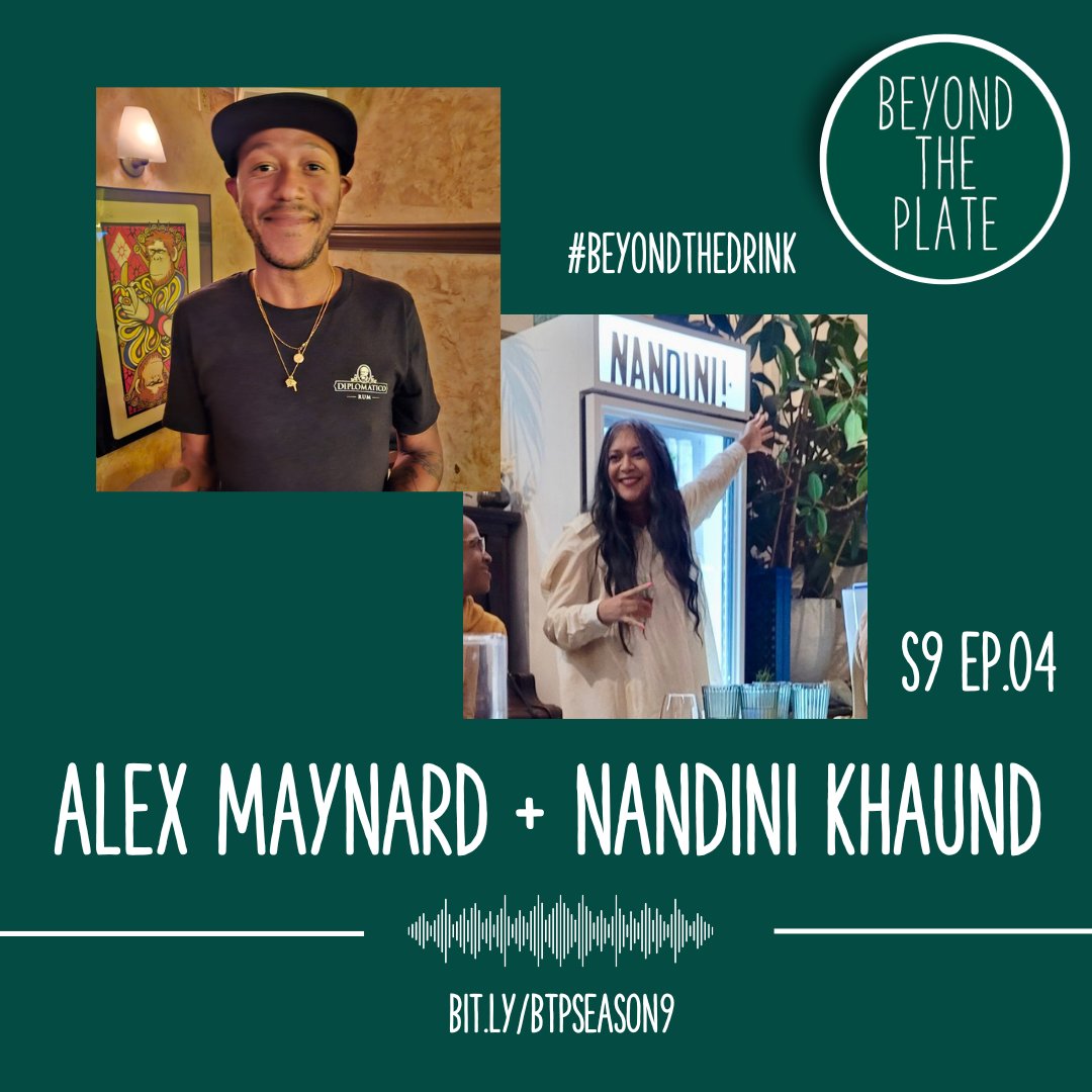 NEW #BeyondTheDrink bit.ly/BTPSEASON9 <a href="/onkappysplate/">Andrew "Kappy" Kaplan</a> chats w/ Alex Maynard &amp; Nandini Khaund, who talk him through their favorite gin-based cocktails, their journeys within the industry +  giving back to #GlassHalfFull &amp; #DiningForJustice. Thanks to our partner <a href="/FordsGin/">Fords Gin</a>.