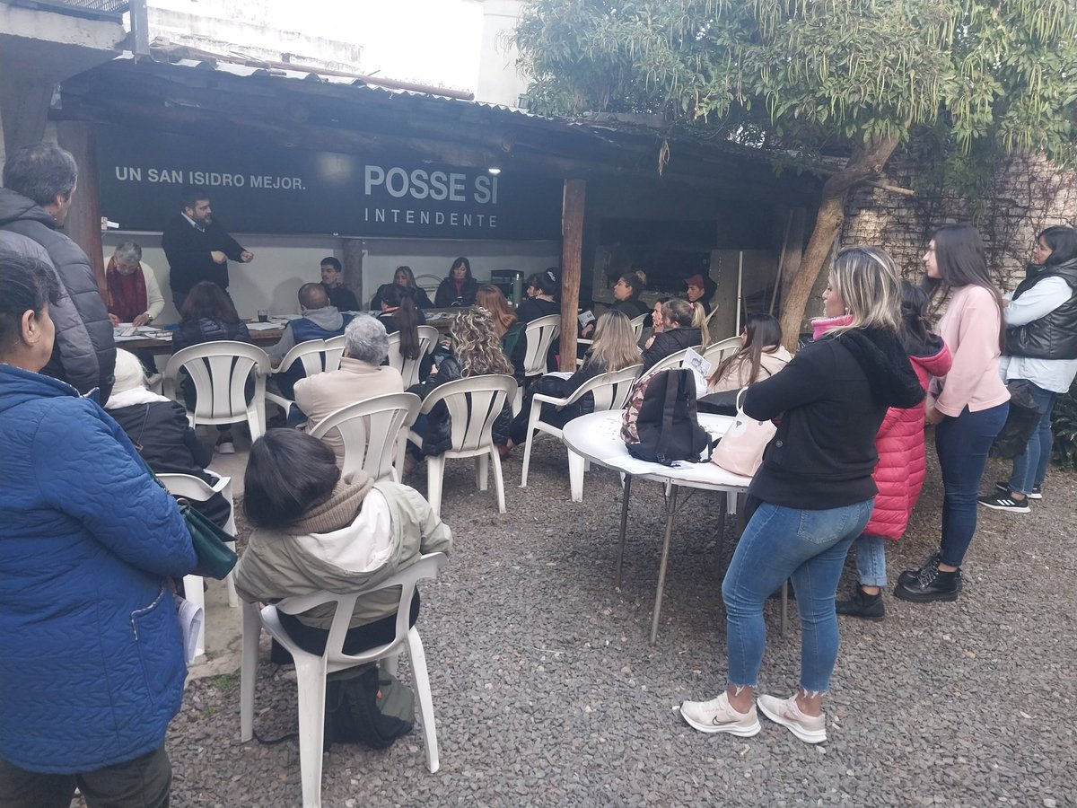 comitebeccar's tweet photo. Últimos 2 días de campaña y seguimos, seguimos por un San Isidro Distinto con nuestra candidata a Intendente @PosseMacarena https://t.co/ROQyZn8Bls