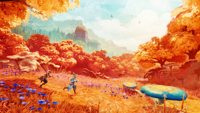 最大4人参加のパズルアクションADV『Trine 5: A Clockwork Conspiracy』盗賊「ゾヤ」を紹介する新映像!ロープや弓矢を使って道を切り開く 