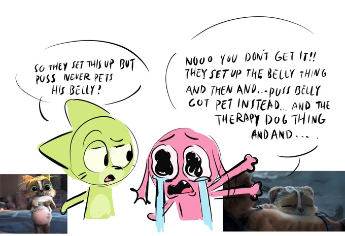 me trying to defend The Last Wish but failed miserably lol