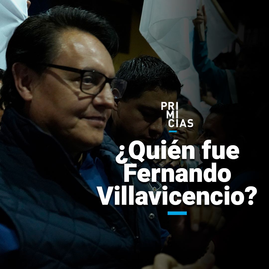 Primicias's tweet photo. El candidato presidencial Fernando Villavicencio fue asesinado en #Quito. ¿Quién era? https://t.co/rWg5Uz3ufh https://t.co/HvMY2P9PIf