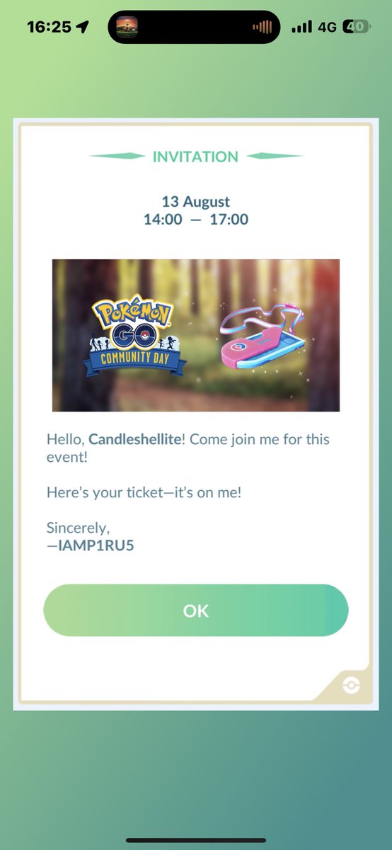michlovescake's tweet photo. Thank you so much @iampirus for my cday ticket it’s much appreciated, you are very kind 👍🏼👍🏼 let’s get hopping 🐸🐸🐸✨✨✨ https://t.co/lEgmcl809K