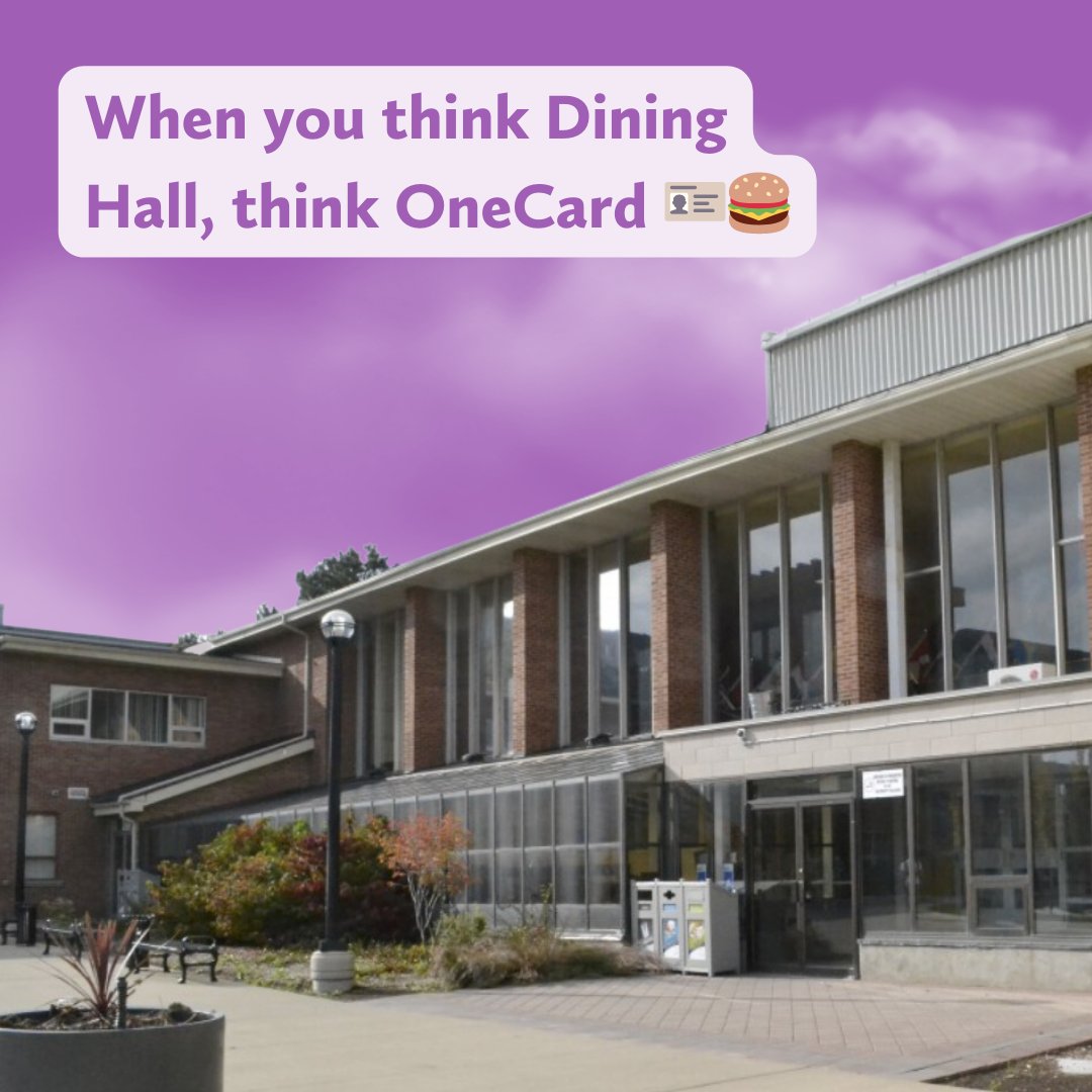 🍕 Hungry? Got a Meal Plan? OneCard’s got you covered! Just tap your OneCard and walk right on into the Dining Hall for a bite to eat 🍽

#OneCard #WLUdininghall