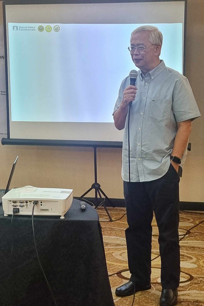 ZFF_foundation's tweet photo. HAPPENING NOW:
Executive Session 2 of the Provincial Leadership and Governance Program with the Governors and health team of Aklan and Agusan del Sur. The session starts with the Welcome Message of Mr. Austere Panadero, President of ZFF.
#ZFF4UHC
#Partners4UHC
#BayangMalusog https://t.co/2OyCecKCIy