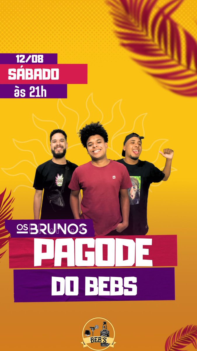 Sabadão tropinha, pagode de leve na comunidade, na distribuidora BEB’S 🙅🏻‍♂️
Sejam todos bem vindo ao ….. 🎪🎪🎡🎡