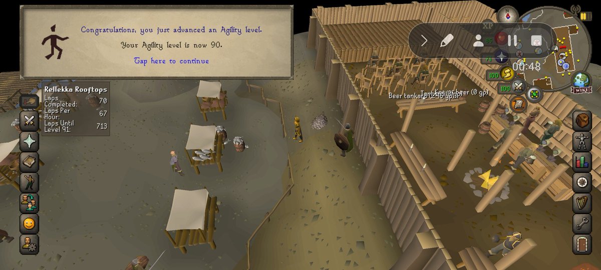 FoxxOSRS's tweet photo. 2 levels to go! https://t.co/eys7PCC0dH