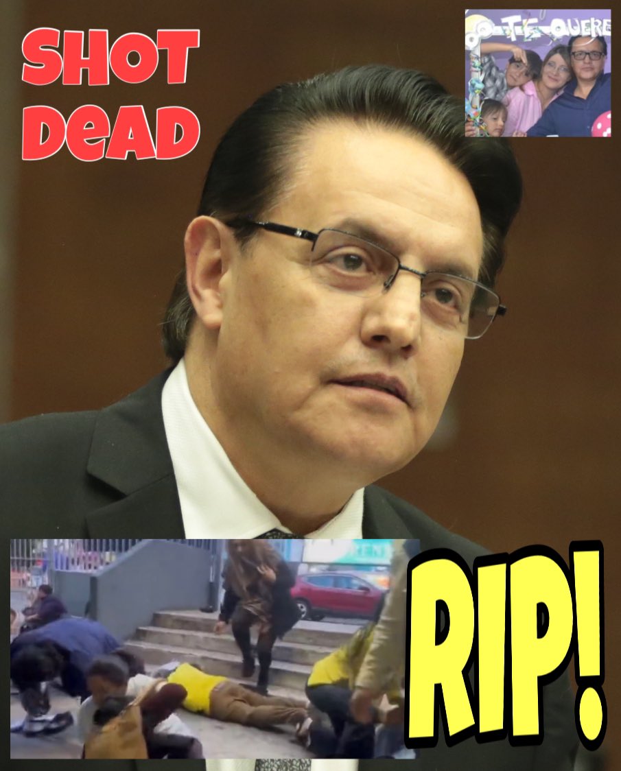 Matt Wallace (@mattwallace888) on Twitter photo 🚨 SHOCKING BREAKING NEWS: Fernando Villavicencio HAS BEEN SHOT IN THE HEAD AND KILLED ⚠️
He was the leading Right Wing candidate for President of Ecuador!
WOKE PEOPLE TOOK THIS MAN AWAY FROM HIS FAMILY OVER A DAMN ELECTION… PURE EVIL!!! 🚨 SHOCKING BREAKING NEWS: Fernando Villavicencio HAS BEEN SHOT IN THE HEAD AND KILLED ⚠️
He was the leading Right Wing candidate for President of Ecuador!
WOKE PEOPLE TOOK THIS MAN AWAY FROM HIS FAMILY OVER A DAMN ELECTION… PURE EVIL!!!