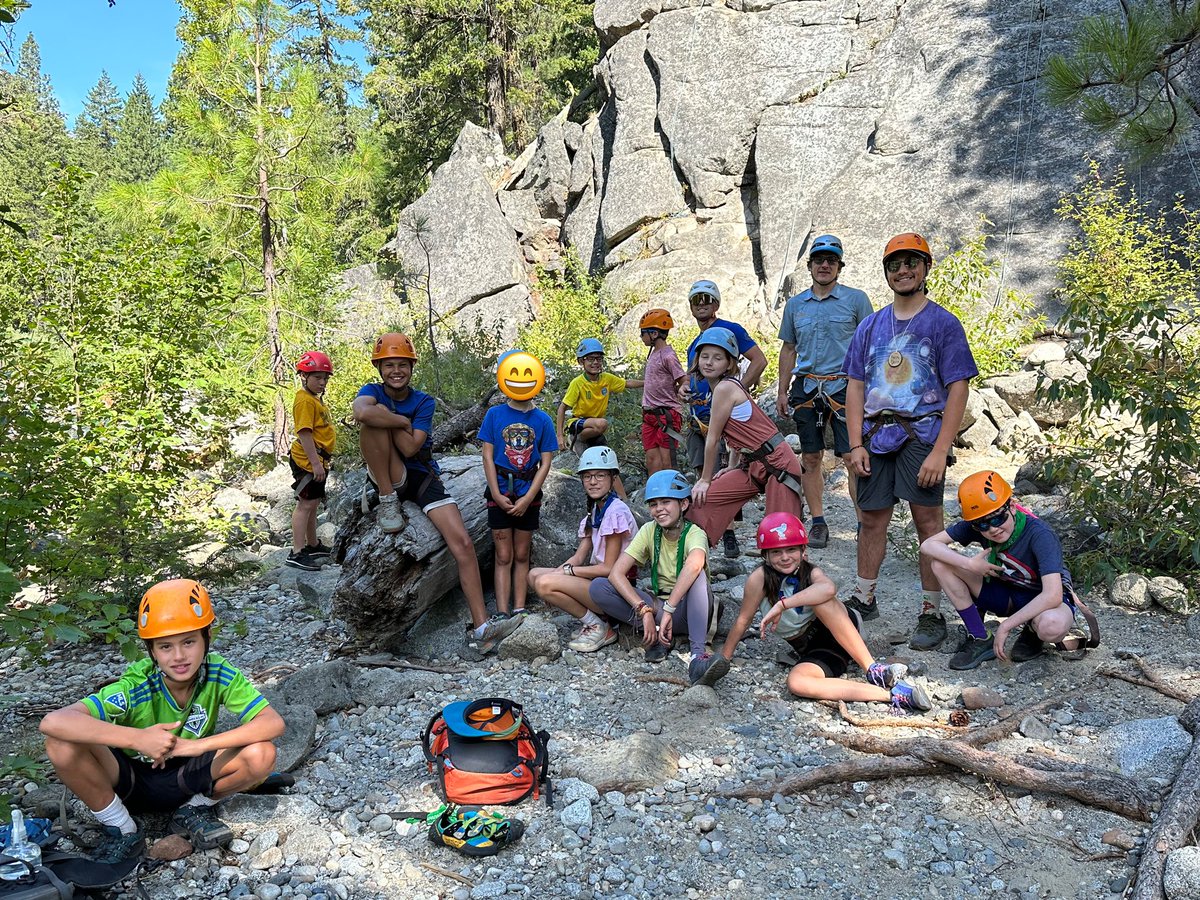WenRiverInst's tweet photo. The “Luminescent Mountain Goats”… a rock band coming to a venue near you… 😆
•
Last week, campers (entering grades 4-6) in WRI’s Rock On! Camp took themselves to new heights while rock climbing… and made themselves a couple album covers to boot. https://t.co/1fIsuLXoOA