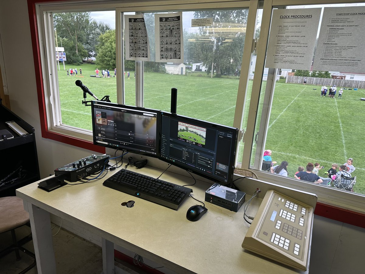 NTAASports's tweet photo. The 2023 season is fast approaching!! Big improvements to the announcing booth and PA system! Check it out! https://t.co/1aRObphsvA