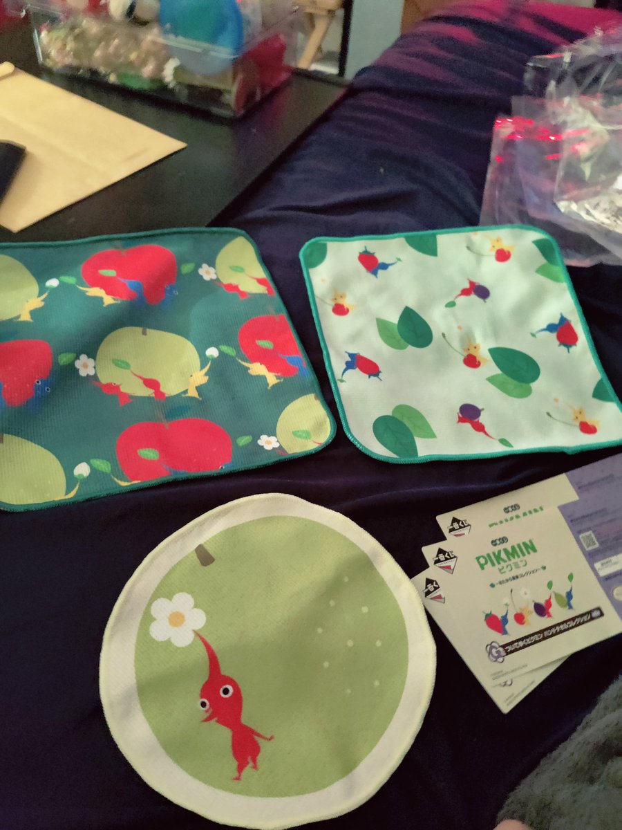 PIKMIN WASH CLOTHS HEHEHEHEHEHE