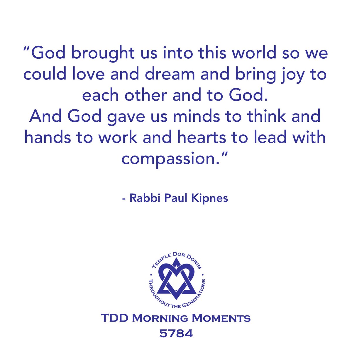 TDD Morning Moments - Preparing for 5784 - 7 Elul