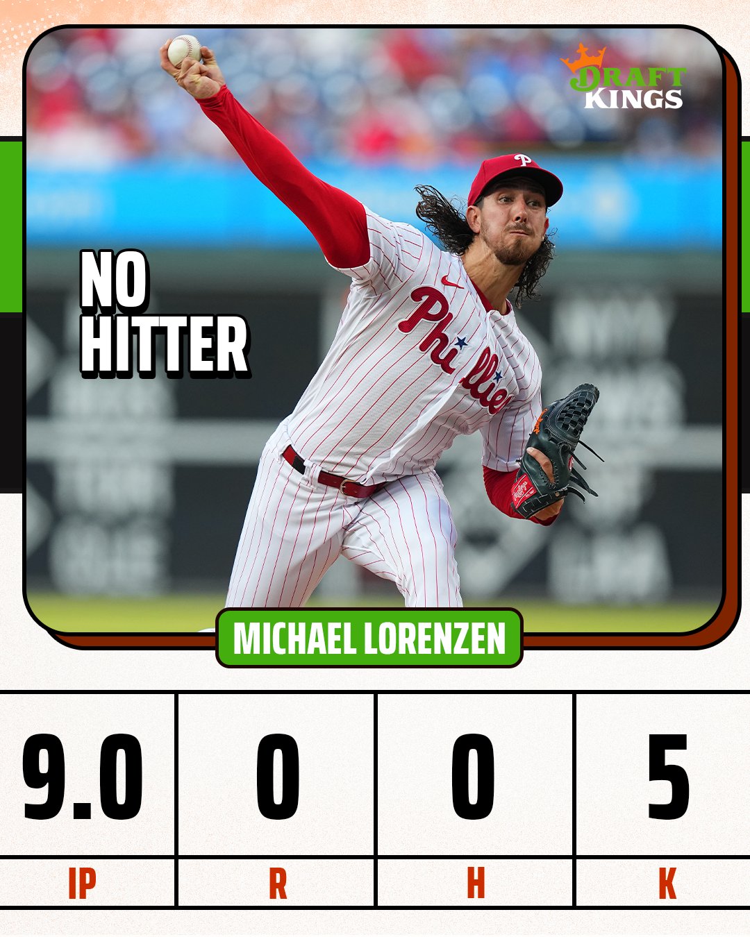 Michael Lorenzen throws 14th no-hitter in Phillies franchise