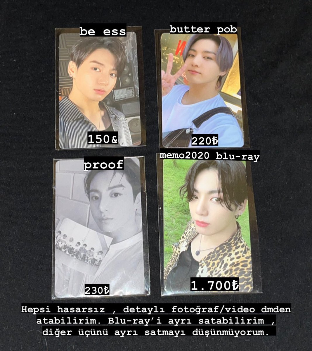 Jupitersonearty's tweet photo. Blu-ray Jungkook’un piyasasını bilmediğim için çok çok alt bir fiyata koymuşum , birkaç kişi tarafından bu fiyatın çok az olduğu konusunda uyarıldım o yüzden zannedersem güncel fiyat ile tekrar paylaşıyorum.. 🏷️ @trpctakas @kpopalbumsatis
@pcalbum @kpopalbumsatis @peacrry rt https://t.co/tul4s5Q3qW