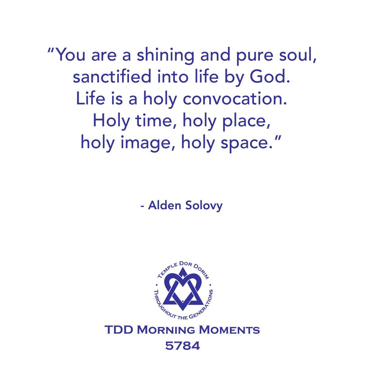 TDD Morning Moments - Preparing for 5784 - 28 Elul