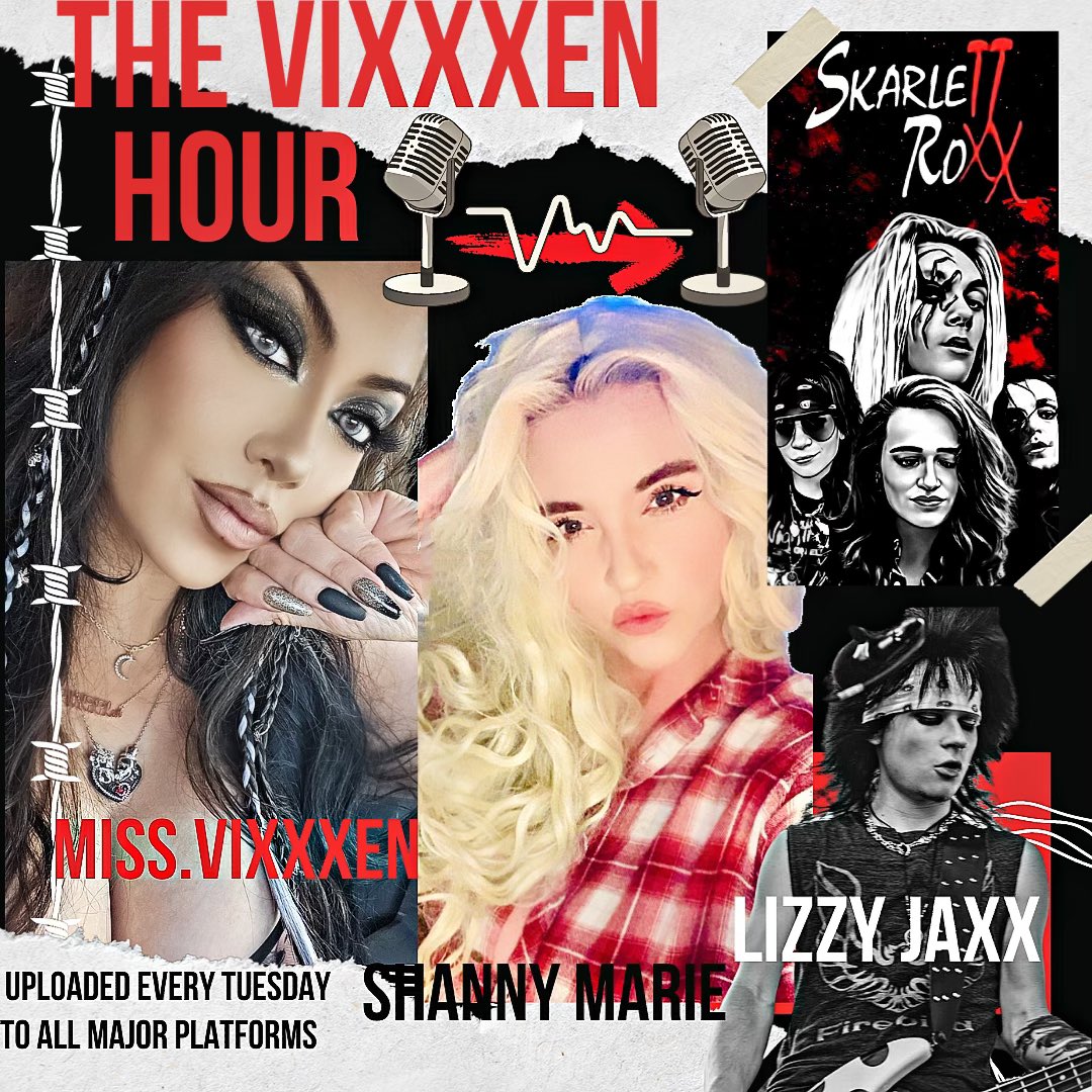 Our boy Lizzy Jaxx will be a guest of these beauties on <a href="/TheVixxxenHour/">The Vixxxen Hour👯‍♀️✨</a>
