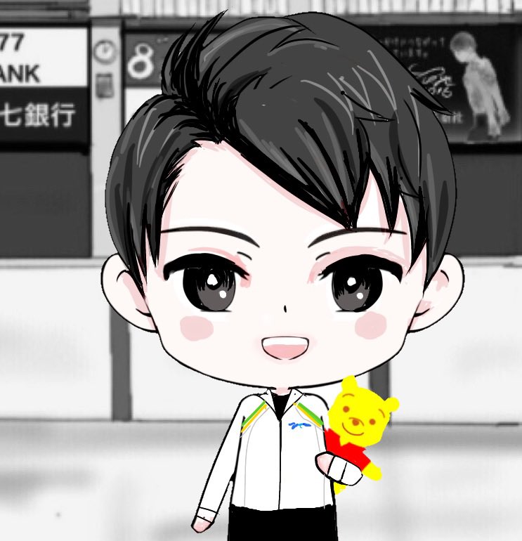 gurikonoomake1's tweet photo. 羽生結弦氏
「プーさん上とこっち(下の机)とどっちがいいですか?」
「(プーに)お前立てるか?」
「ちょっとテープ取ってきます」
「内蔵に貼りますね」
人人人人人人人人人人_
> (プーさんの)内蔵‼️<
 ̄YYYYYYYYYY ̄
#1yearSharePractice
#AllWeNeedIsSharePractice
#羽生結弦 https://t.co/MyPintVerk