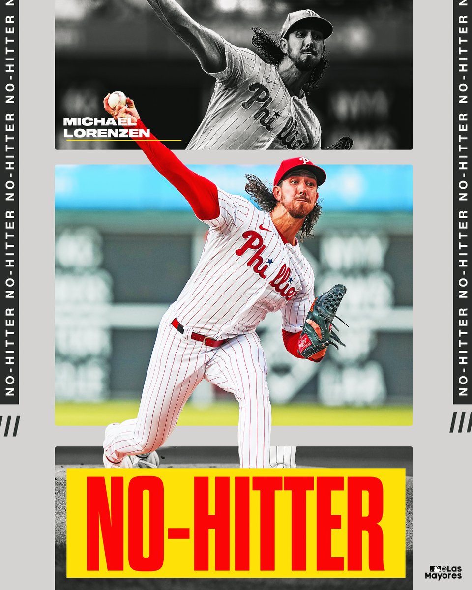 mlbespanol's tweet photo. El estreno de Michael Lorenzen frente a su fanaticada en Philadelphia con los Phillies fue histórico: ¡Un juego sin hits ni carreras! 😎⚾️💪 https://t.co/QpHQfj8ATy