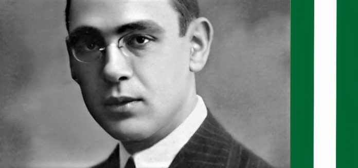 MemoriaHis's tweet photo. 10 de agosto de 1936. Los fascistas fusilaron por la noche a Blas Infante, ensayista, notario, abogado, político repúblicano y padre de la Patria Andaluza.
Sigue perdido en una fosa. El jefe de sus asesinos, Queipo de Llano, ha estado enterrado con honores en un templo de Sevilla https://t.co/EwjYFjVtQY