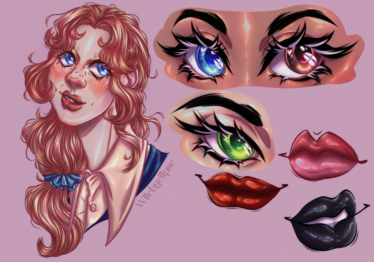 witchyclipse's tweet photo. Recently changed up my shading style, heres some practice i did with my #strangerthingsoc Cynthia! And some extra 👀 

#digitalart #digitalpainting #commissionsopen #StrangerThings #strangerthingsfanart #digitalartist #nsfwartist #nsfwcommission #commissionme #smallartist #art https://t.co/6OvGX2mRNE