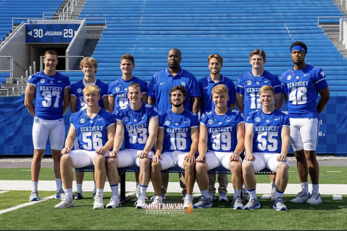 Shout out to Clay Perry (CH Bruin Football class of 2019) as he begins his Senior year as a long snapper at the University of Kentucky! #BruinPride