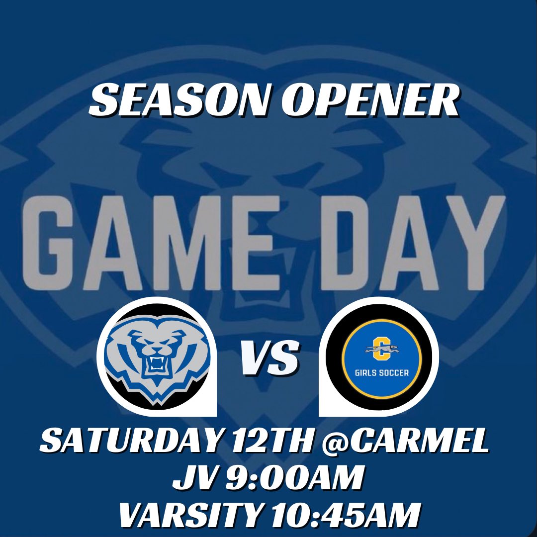 Mark your calendars for our Season opener this Saturday 12th <a href="/Carmel/">carmel</a>