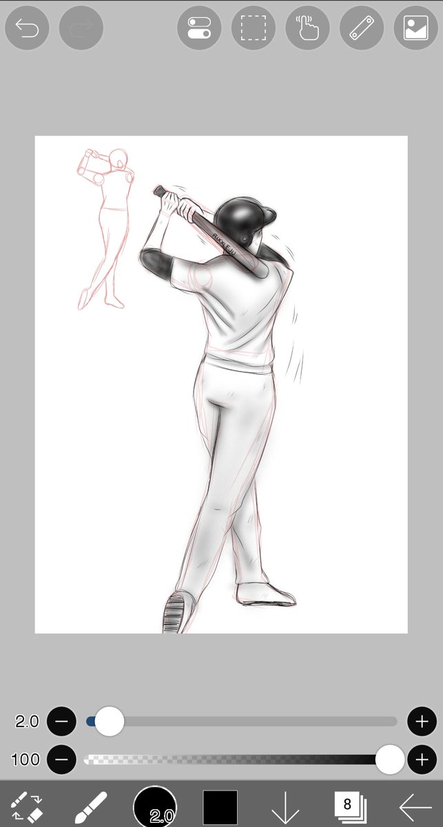 i suck at anatomy, so i just used a reference 🦜